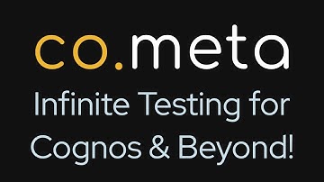 Infinite Testing for Cognos & Beyond