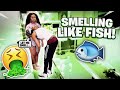 SMELLING LIKE FISH PRANK ON RAYSOWAVYY | FUNNY REACTION
