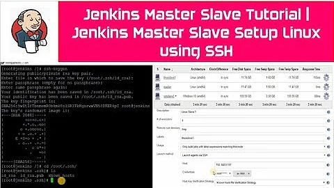 Jenkins Master Slave Tutorial | Jenkins Master Slave Setup Linux using SSH