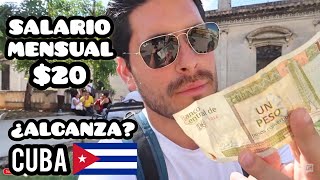 GANAN $20 DÓLARES AL MES EN CUBA ¿ALCANZAN? - Gabriel Herrera