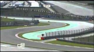 GP2 Turkey 2011 - Fabio Leimer accident