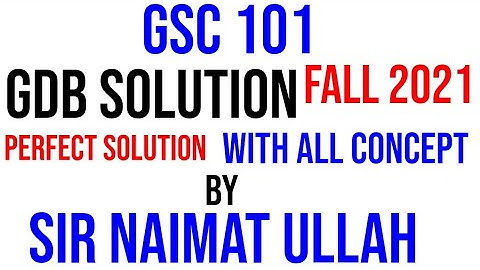 GSC101 GDB Solution Fall 2021|GDB|Solution|GSC 101|earth Temperature|Earth Rotation|VU.