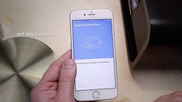 Big Blue Studio with Chromecast built-in: WIFI Setup