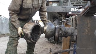 видео: Шкворни Урал-5557 лесовоз. картинка: Шкворни Урал-5557 лесовоз.