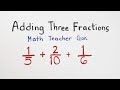 Adding Fractions Quiz