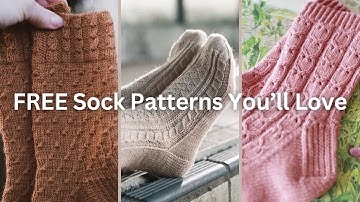 15 Free Sock Knitting Patterns You’ll Actually Want to Make
