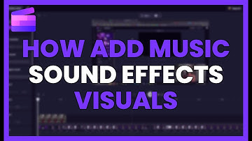 How to ADD MUSIC, SOUND EFFECTS, and VISUALS in CLIPCHAMP