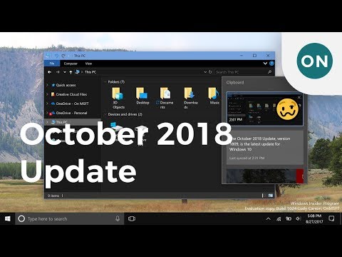 Hands-on review of the Windows 10 October 2018 Update