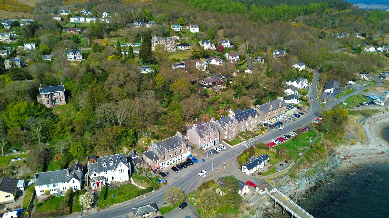 Kilcreggan, Argyll and Bute...DJI Mini 3 4K Drone.