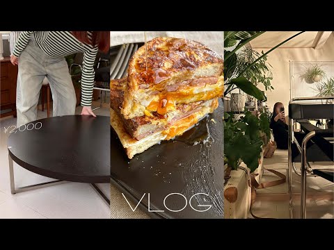 [VLOG]模様替えが趣味な私/サンドイッチ×フレンチトースト作り/ 事件発生🐛
