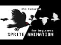 Sprite Animation with pure CSS | How to animate any sprite sheet using just CSS3 and HTML properties