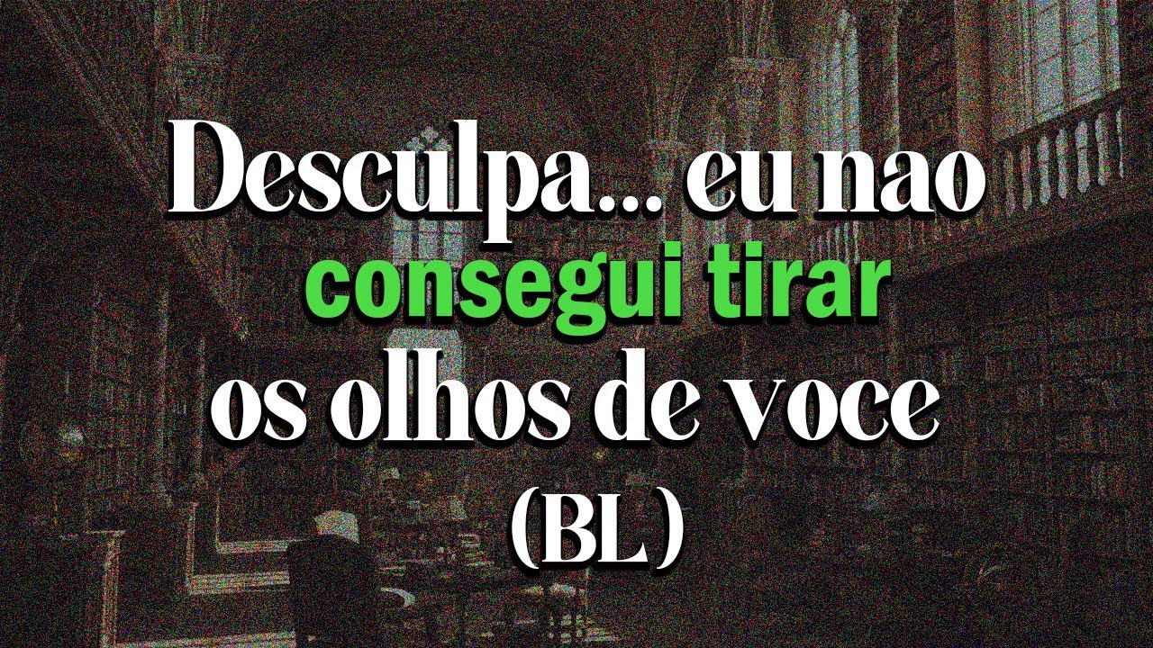 Gosta de livros?📚 Bibliotecário apaixonado que sempre te observou... - BL Yaoi ASMR?