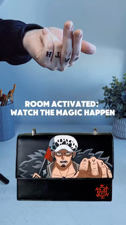 ROOM: Shambles! Trafalgar Law-Inspired Custom Bag Transformation 🫳