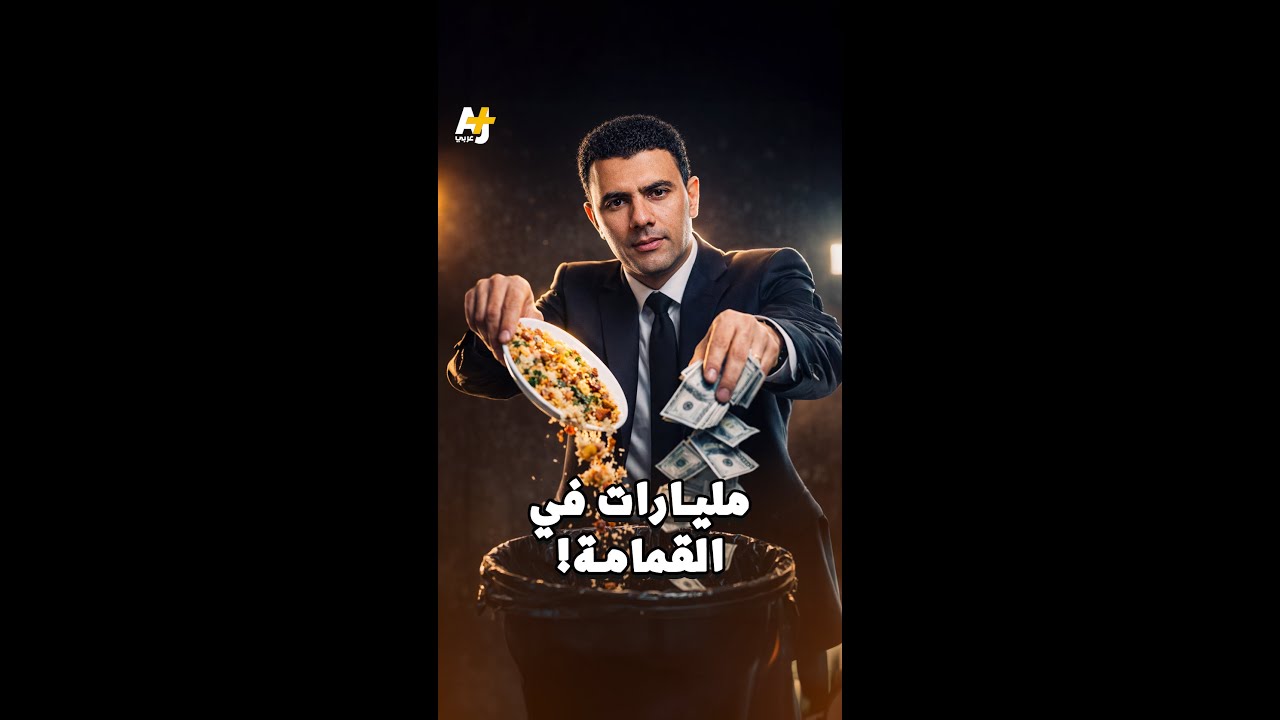 العالم يهدر أكثر من مليار طن من الغذاء سنوياً! #المٌخبر_الاقتصادي #الدولار #الغذاء