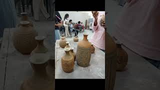 #examination #Display #BFA 2nd #Year #Students #pottery #ceramic #visual #art #bhu #varanasi #india