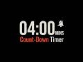 4 Minute Silent Countdown Timer