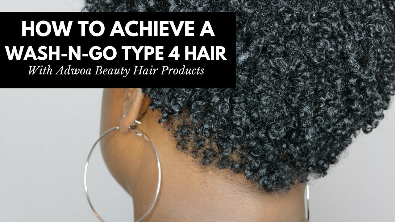 Wash N Go Type 4c Hair The Natural Cole
