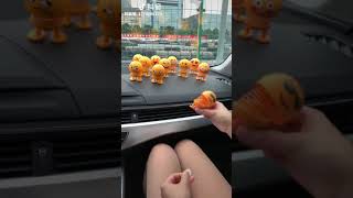 Creative Car Carrying Ornaments Smiley Spring Doll Shaking Head Doll Expression Pack Toys