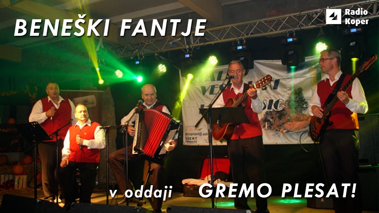 BENEŠKI FANTJE v oddaji GREMO PLESAT!