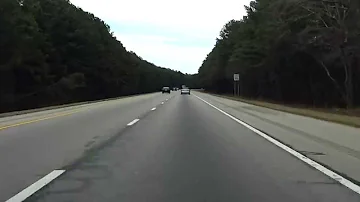 Interstate 95 - North Carolina (Exits 107 to 119) northbound