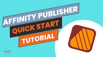 Affinity Publisher Quick Start Tutorial