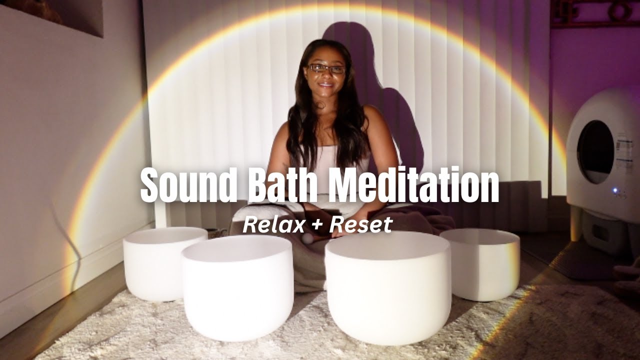SUNDAY RESET | Sound Bath Crystal Singing Bowls Meditation for ...