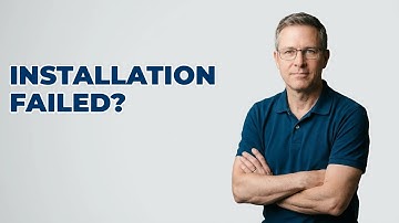 How Do I Fix A Failed Software Installation?