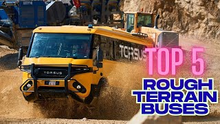 5 CRAZIEST Off-Road Buses to go on Adventures!