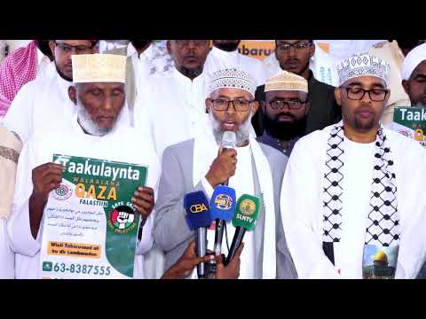 Somaliland oo Taakulaynayasa Shacabka Dhiban ee Qaza