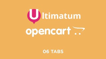 06 Ultimatum OpenCart Theme - Tabs