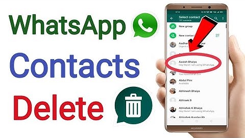 How to Delete Whatsapp Contact (Full Tutorial) | How to Remove WhatsApp Contact