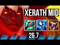 XERATH vs EKKO (MID) | Summon Aery | KR Challenger | 26.7