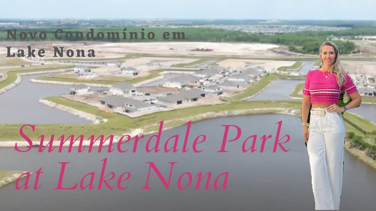 Summerdale Park in Lake Nona by Dream Craft Homes v Finders Homes Novo Condomínio em
