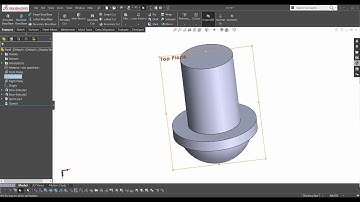 7 - WATER FILLER SCREW CAP ! CAD CAM SOLIDWORKS TUTORIAL