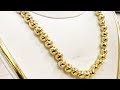 Making a Gold Ball Necklace | Making a Necklace | Jewelry Making | How it's Made | 4K Video