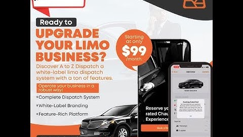 A to Z Dispatch - Advanced Limo and Chauffeur Dispatch Software for 2024 | 30-Day Free Trial!