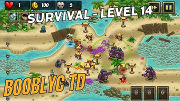 Booblyc TD - Survival Level 14 Guide - Pirate Trap