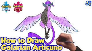 Galarian Articuno coloring page 