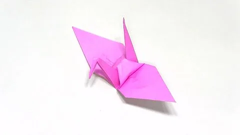 折り紙 おりがみ 動物 鳥 紅白のツルの折り方 作り方 Mp3