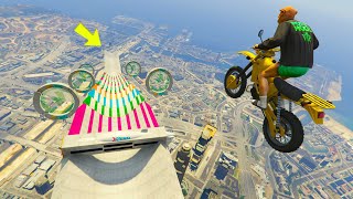 GTA 5 ONLINE 🐷 MEGA RAMPA 2.000% IMPOSSIBILE !!! FINALE TROLL 🐷 DAJE !!!