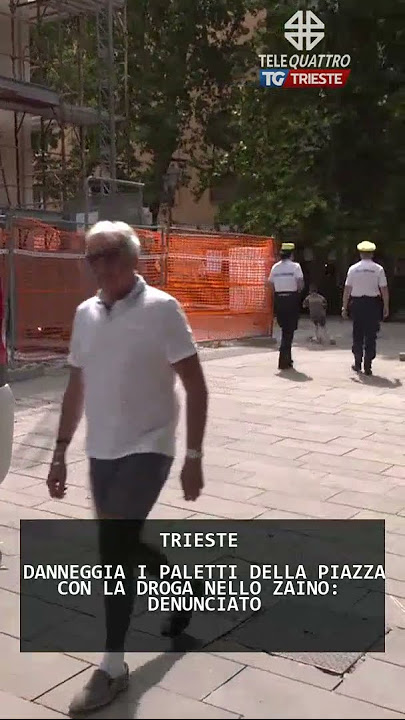 DAMAGES THE SQUARE POSTERS WITH DRUGS IN THE BACKPACK: REPORTED | 05/07/2025
