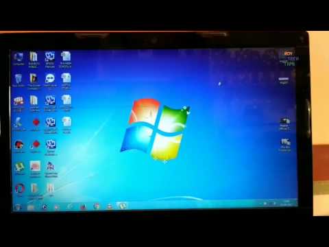 How to connect Wi-Fi in lenovo i3 Windows 7 Laptop into a WiFi Hotspot [hindi]