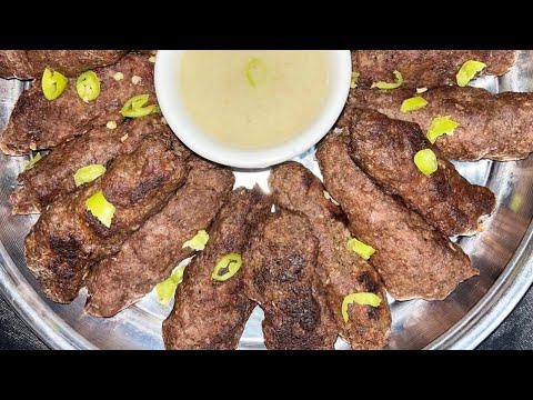 من نص كيلو لحمه مفرومه ورغيف عيش عملت 22 صباع كفته الحاتي