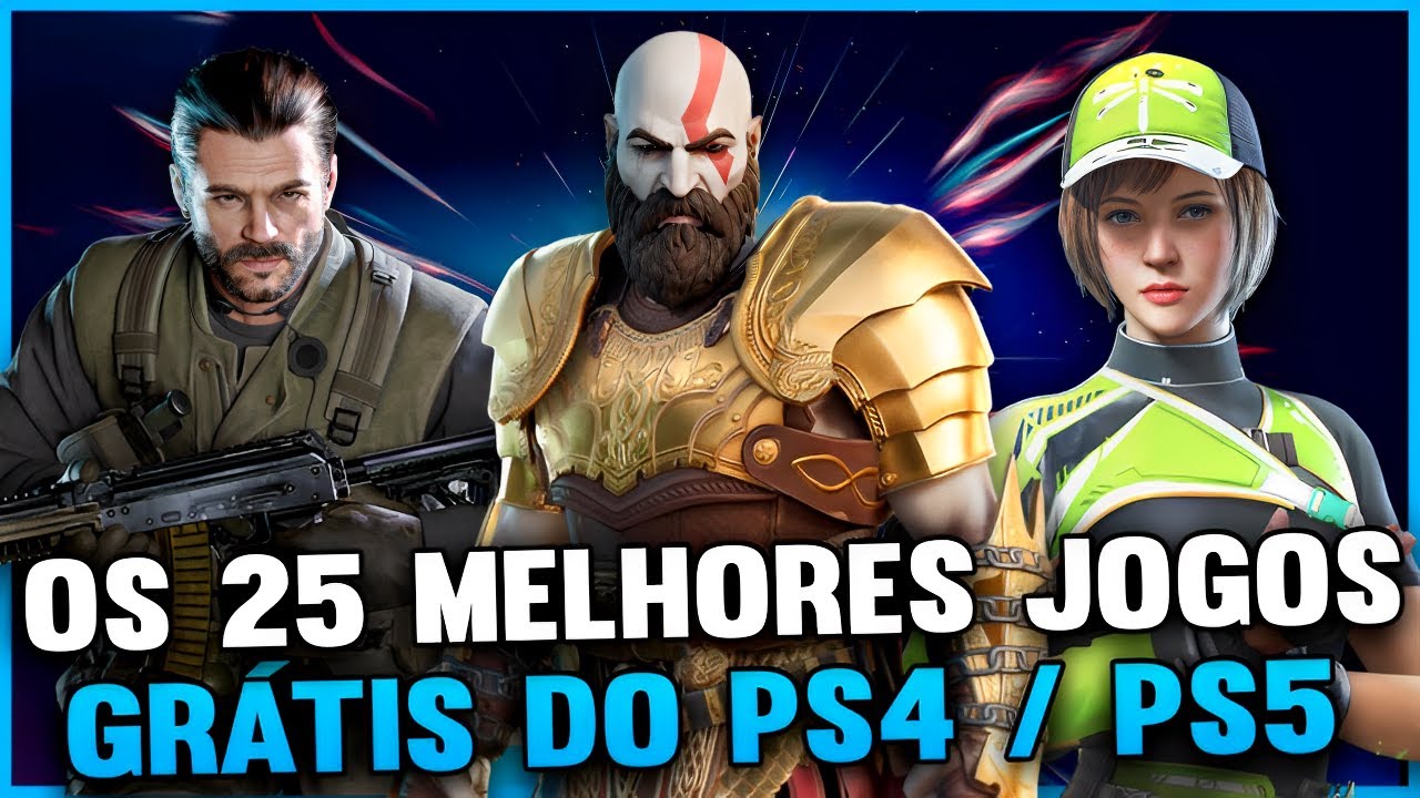 Os 20 Melhores Jogos GRÁTIS do PS4 (FREE TO PLAY) 🎮 2023 