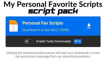 My Personal Favorite Scripts Script Pack | Arceus X Hydrogen Delta Fluxus