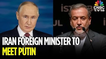 Iraanse minister van Buitenlandse Zaken ontmoet Russische president Vladimir Poetin nadat VS zich...