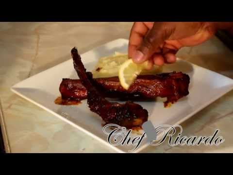 Happy Mothers Day In Jamaica | Bbq Ribs Served With Masher Potato | Recipes By Chef Ricardo