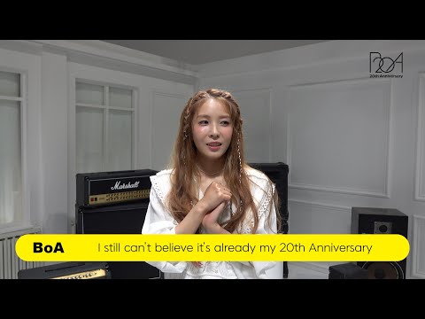 BoA 보아 💌 The 20th Anniversary message from #BoA
