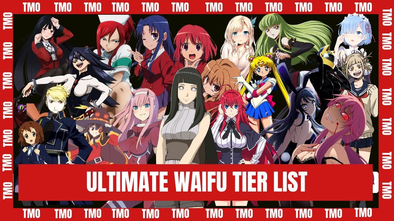 anime, waifu, tier list, list, tier, top tier, mid tier, low tier...
