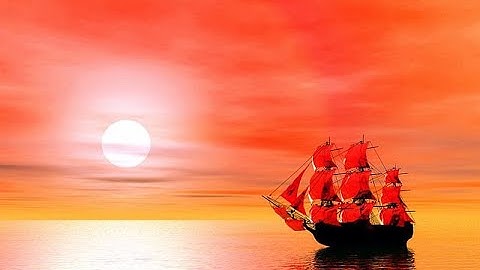 Red Sails in the Sunset Karaoke version - Karaoke performance video thumbnail